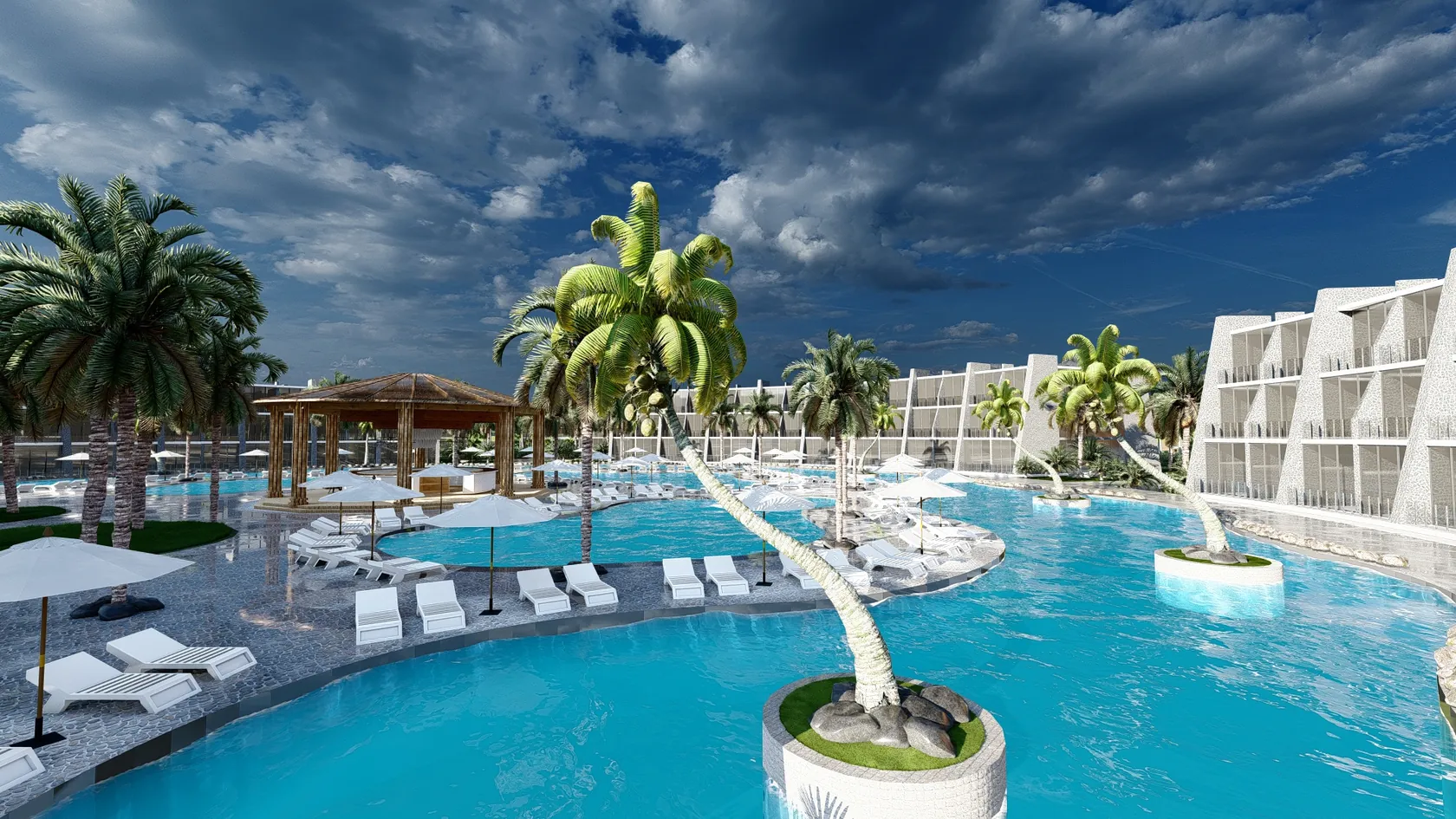 Render arquitectónico de La Joya Park